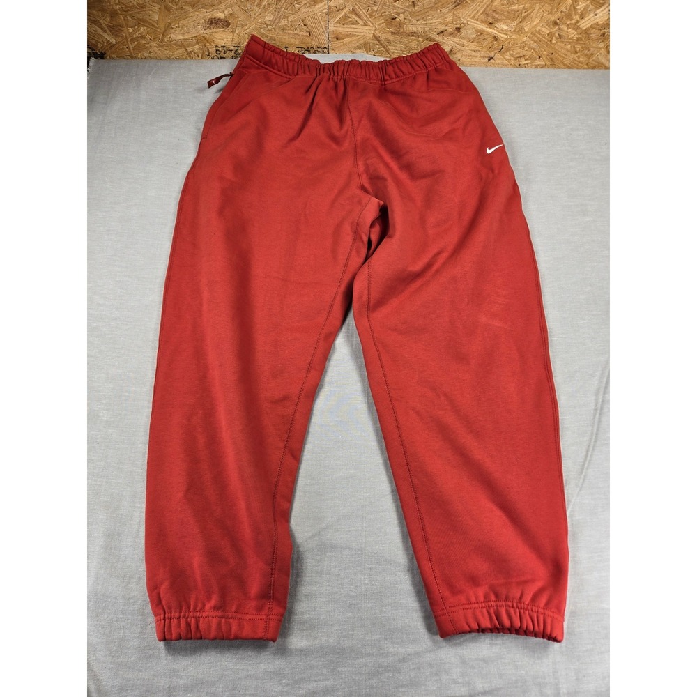 Nike Mens Loose Fit Straight Leg Sweatpants Red DX1364-626 XL NEW